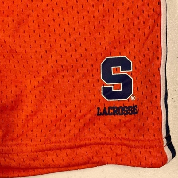 New Syracuse University Lacrosse Shorts Boys Large 16-18 Colosseum Orangemen Lax - Picture 2 of 3